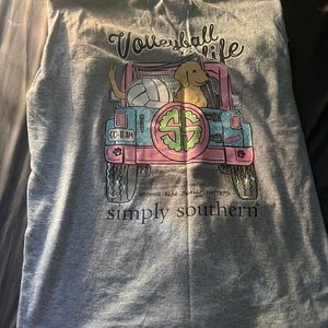grey simply southern shirt